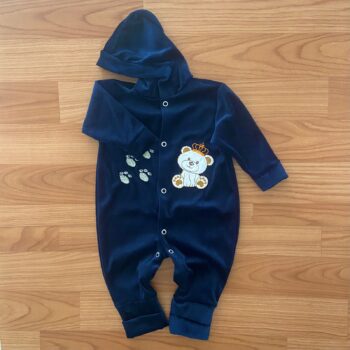 Macacão Plush Para Bebê Menino