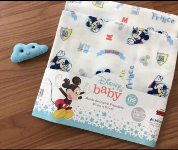 Cueiro Flanelado Mickey