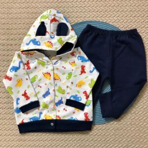 Conjunto Moletinho Menina Dino