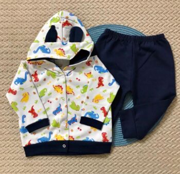 Conjunto Moletinho Menina Dino