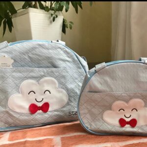 Kit Bolsa Azul Bebê