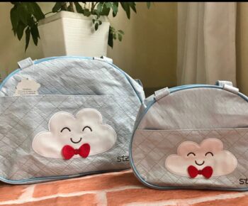 Kit Bolsa Azul Bebê