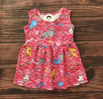 Vestido - Fundo do Mar