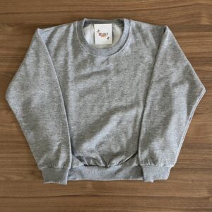 Blusa Moletom - Basic Cinza