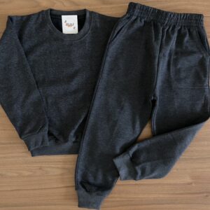 Conjunto - Basic cinza Chumbo