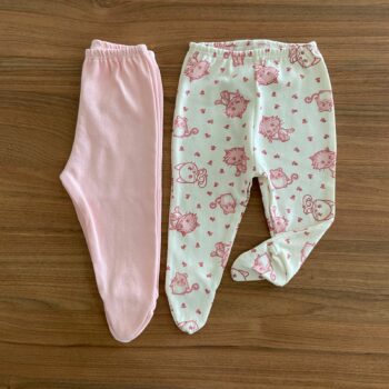 Kit 2 Calça/Mijão - Gatinha