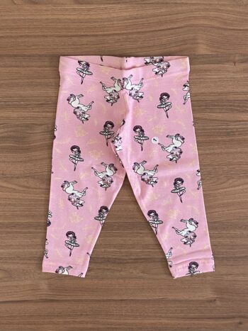 Legging Unicórnio Rosa